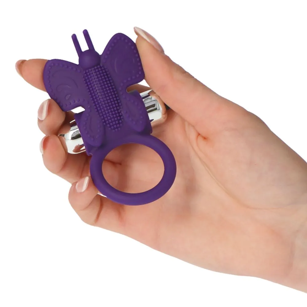 Anello vibrante Butterfly per coppia
