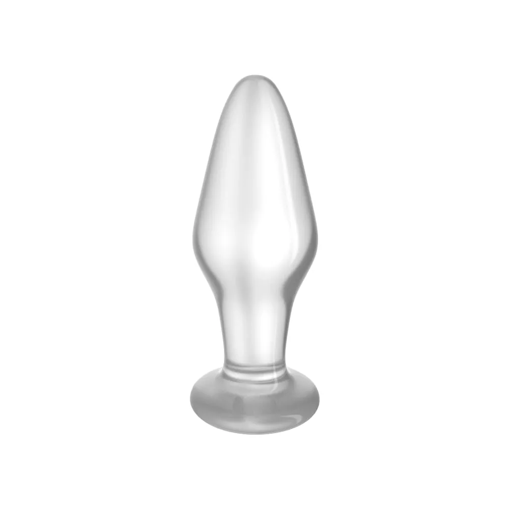 Plug anale in vetro Clear Love